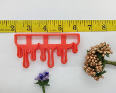 THIN DRIPS CHOCOLATE DRIPS BORDER CUTTER