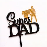 SUPERDAD FATHERS DAY ACRYLIC TOPPER