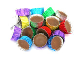 METALLIC CHOCOLATE/TRUFFLE/ CANDY PACKAGING PAPERS 100PCS
