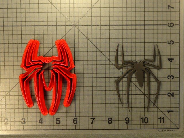 SPIDERMAN CUTTER SET 2 INCHES