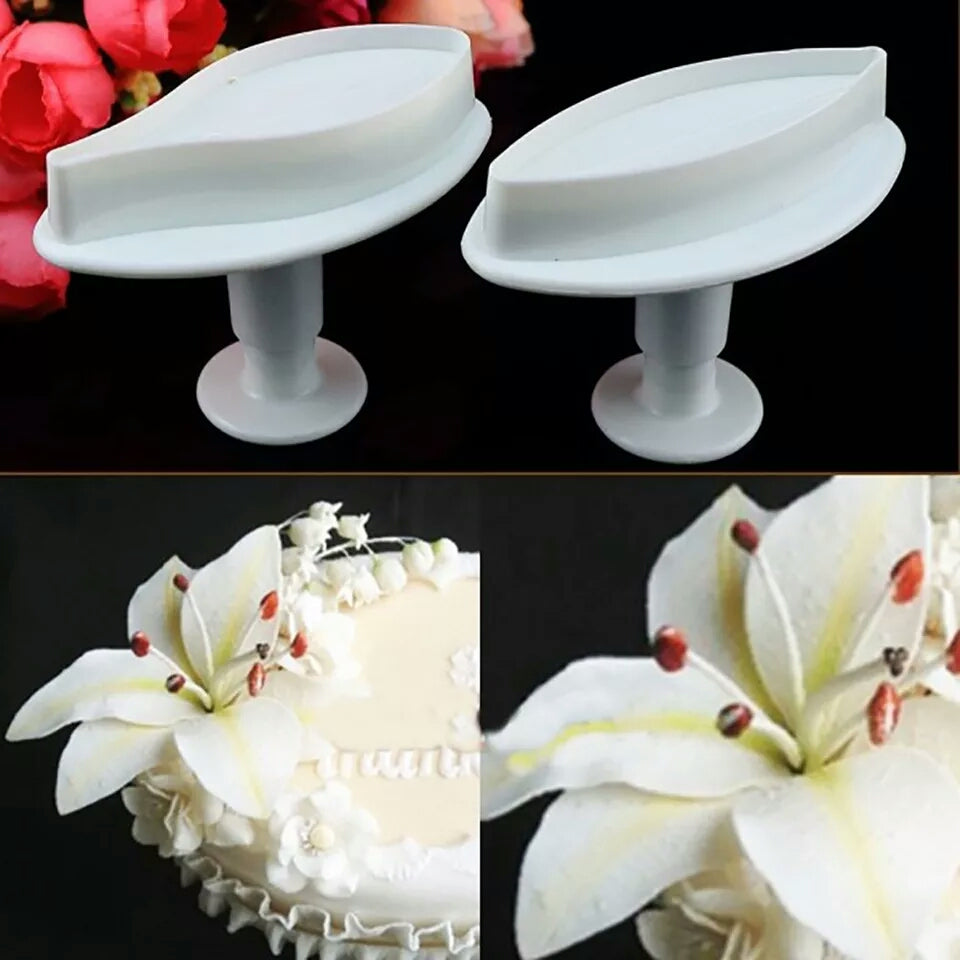 MINI TIGER LILY FLOWER PLUNGER CUTTER