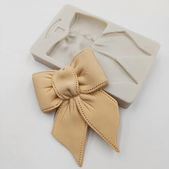 SILICONE MOULD LARGE BOW