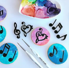 SWEET STAMP - MUSIC NOTES ELEMENTS