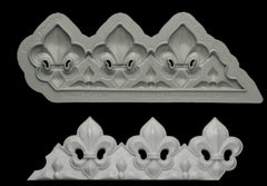 FLEUR DE LIS BORDER MOULD