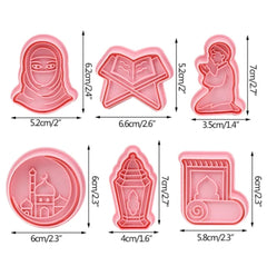 RAMADAN COOKIE CUTTER SET 6PCS