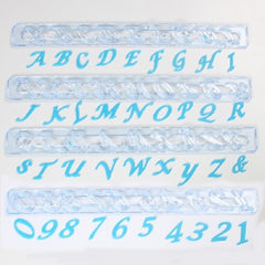 ITALICS ALPHABET & NUMBER TAPPITS CUTTER SET 6 PC