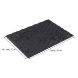 DIAMONDS AND SCROLL CHOCOLATE MOUSSE TEXTURE MAT