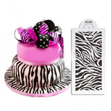 ZEBRA PRINT STENCIL