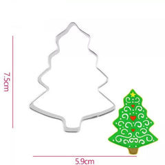 CHRISTMAS TREE COOKIE CUTTER 1 PC