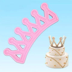 BEDAZZLED/RHINESTONE QUEEN CROWN MOULD (WIDE SPIKES)